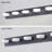 LED Modern Black 5-Light Vanity Lights Fixtures