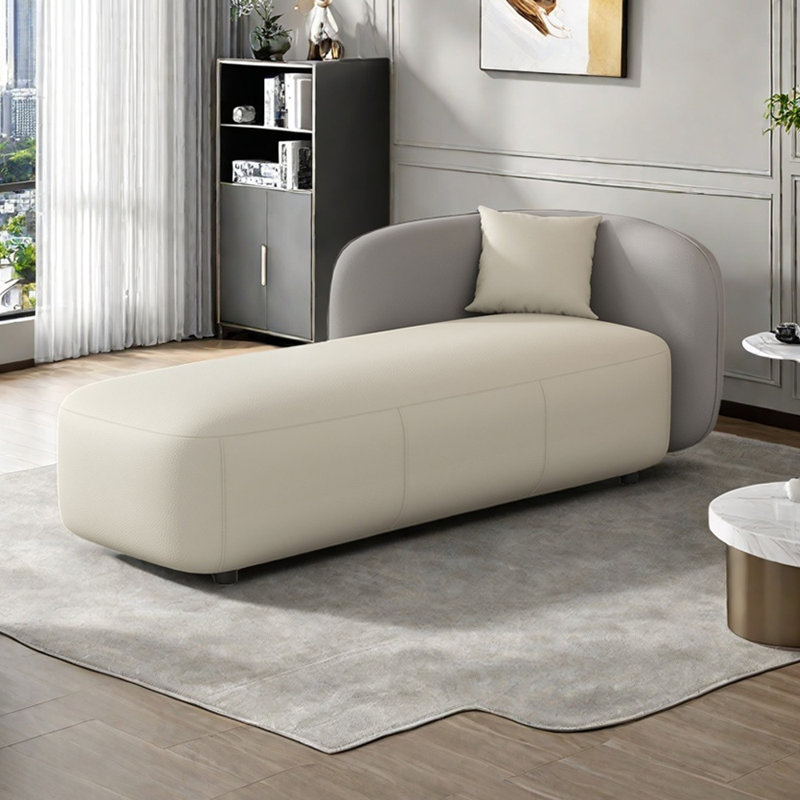 Breit, Orienté à droite, Gris/beige