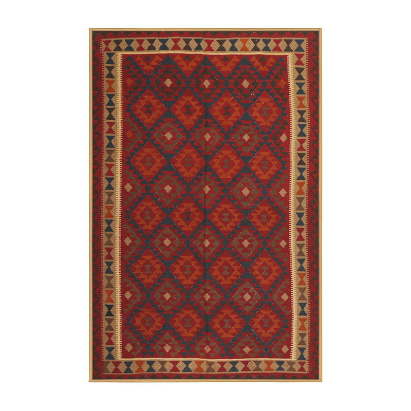 Tapis brun/beige/gris contemporaine, Rectangle 8 pi 0 po x 10 pi 0 po