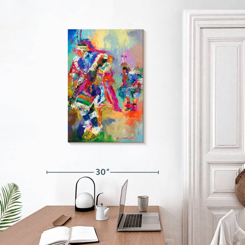 Pow Wow, 30" H x 20" W