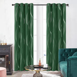 Spurgh Polyester Room Darkening Curtain Pair