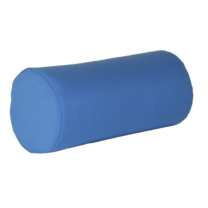 Sundown Acrylic Bolster Pillow, 7" H x 18" W, Light Blue