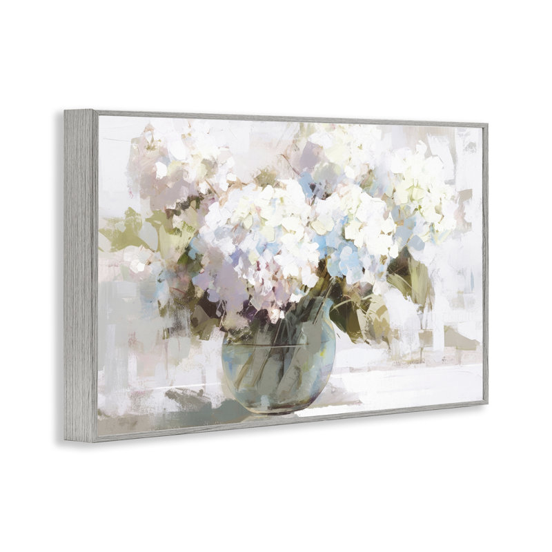 «Blush Bride Garden Flowers», estampe numérique, design par Tina LeCour, H 12 po x l 18 po, Estampe numérique Farmhouse