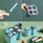 Moules à glaçons, moules à glaçons 8 pièces, moules à crème glacée réutilisables pour enfants, moules à glaçons faits maison, moules à glaçons, sans BPA (8 cavités - bleu)