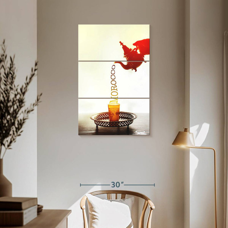 Moroccan Tea, 57" H x 36" W