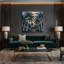 Art mural sur toile Botanical Coconut Palm-416822459