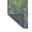 Tapis vert/bleu foncé à motifs-6540492