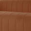 Causeuse à accoudoirs carrés en velours 62,6 po avec 2 coussins Clifford-1013354136-1048964344-1008375359