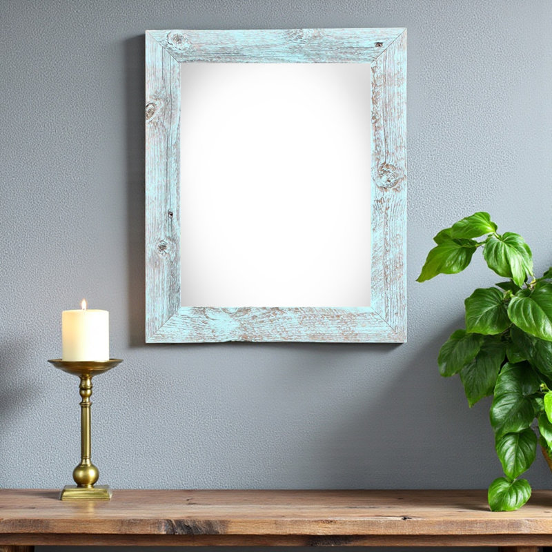 Cadre photo Gehrke, Bleu aqua clair, 22 po x 28 po