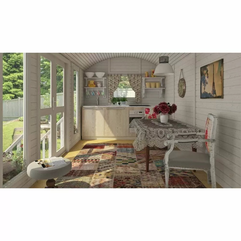 Bridgitte Shepherds Hut Modern with Wheels