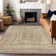 Machine Washable Indoor/Outdoor Xhevrie Tan Rug