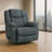 Calgary Upholstered Swivel Recliner, Mink, A Luxurious And Comfortable Seating Option For Your Home-301473985