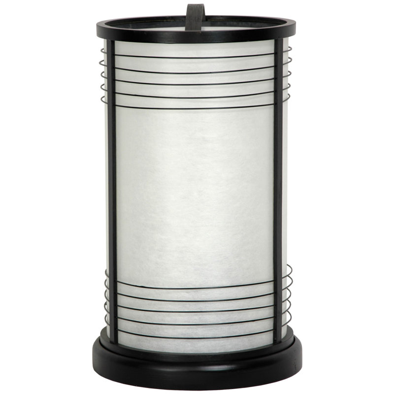 Lampe torchère 13,5 po Diarmaid, Noir