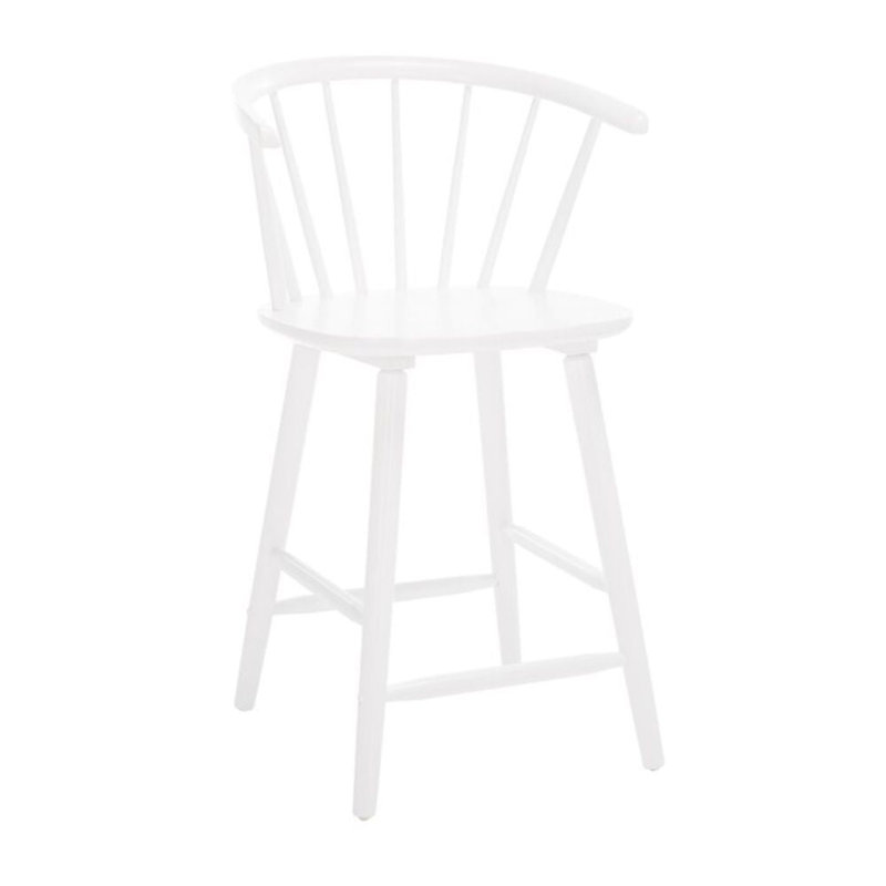 Tabouret de comptoir 24 po Blanchard, Blanc