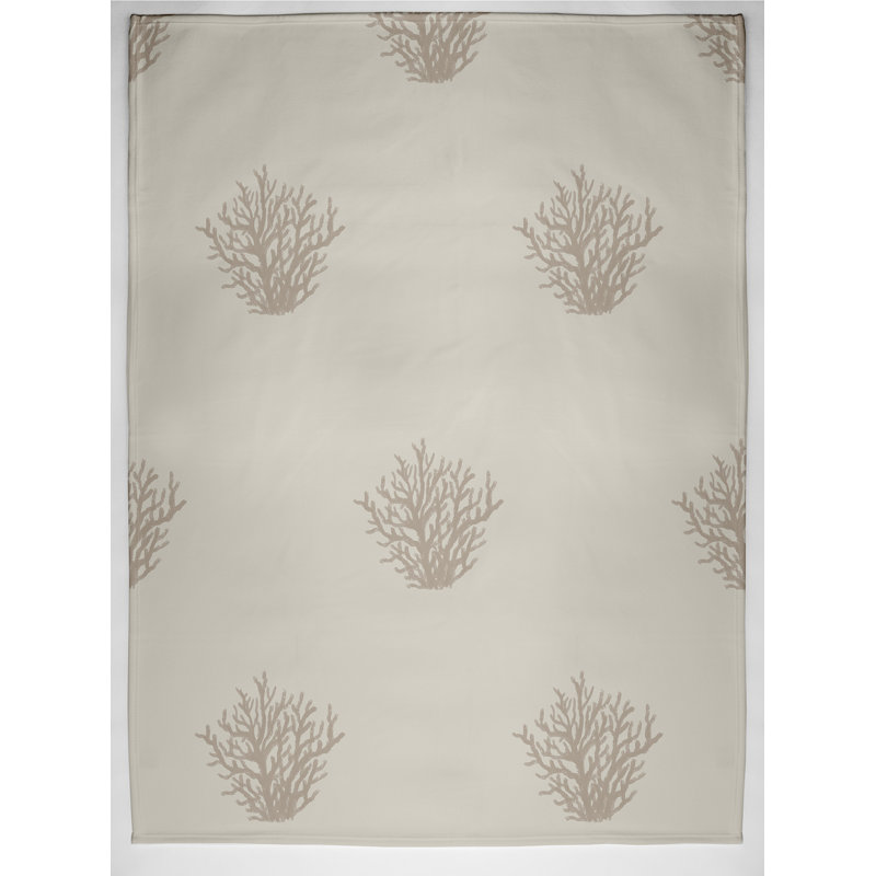 Hough Plain Weave / Muslin Throw Blanket, Taupe