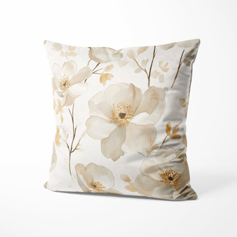 Coussin décoratif French Country, H 16 po x l 16 po