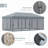 Outsunny 10' X 20' Pop Up Canopy Tent With Netting, Heavy Duty Instant Sun Shelter, Large Tents For Parties With Carry Bag For Outdoor, Garden, Patio, Gray-125210267