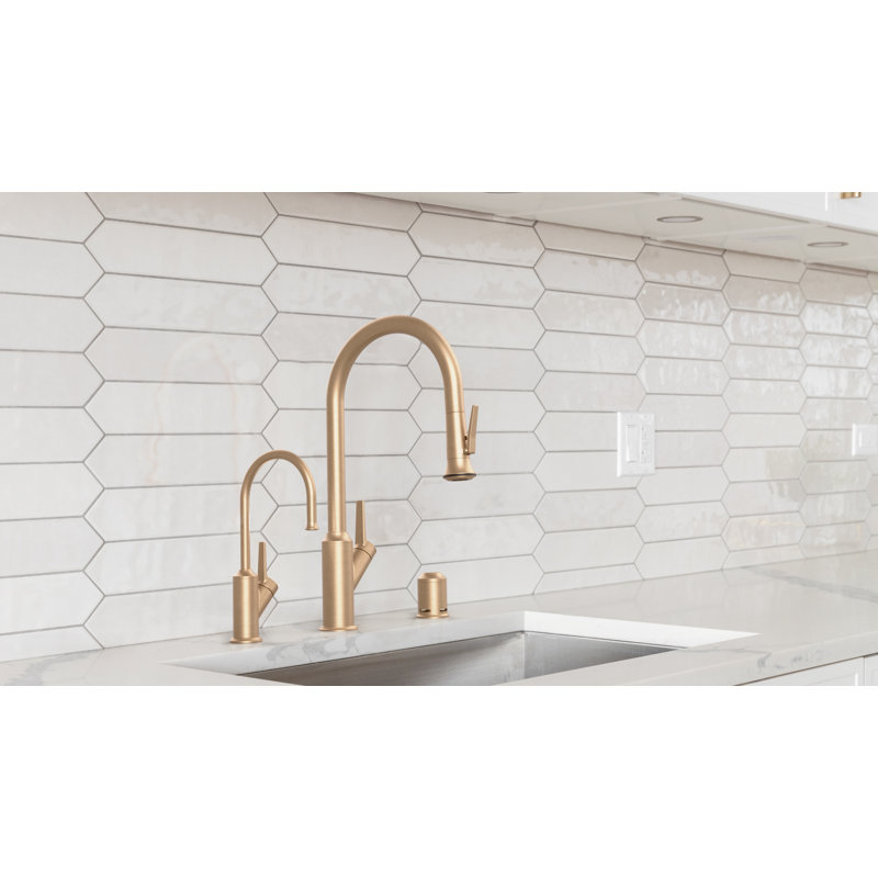 Macari Pulldown Faucet , Chardonnay