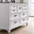 Semaj Wood Distressed Bedroom Set with Bed, Dresser, Mirror, Nightstands, Chest-1256124144-1272173859-1272173858