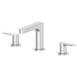 Studio Fallen Leaf Widespread Bathroom Faucet with Drain Assembly