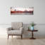 «Serene City Skyline Reflection Colorful Dramatic Modern Architecture City», art mural-1048949001