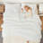 3 Piece Pink Ruffled Comforter Set, Soft Microfiber All Season Bedding, Vintage French Country Style-125902251-125902253