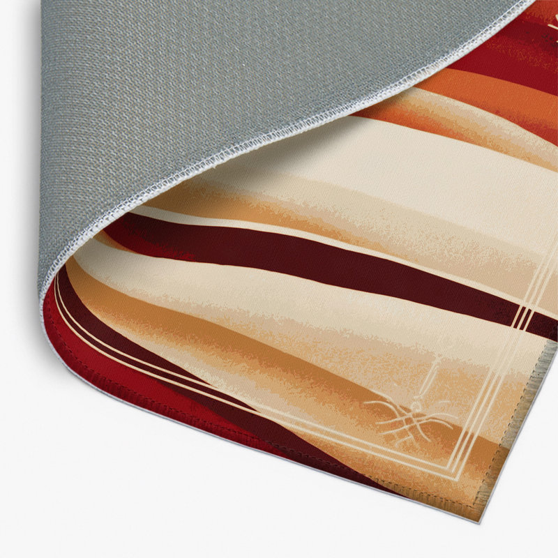 Tapis intérieur et extérieur Ochre Whispers, Rectangle 1 pi 6 po x 2 pi 6 po