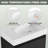 24 Inch Wall-Mounted Vanity with Ceramic Sink, Space-Saving Floating Design for Small Bathrooms-686635674