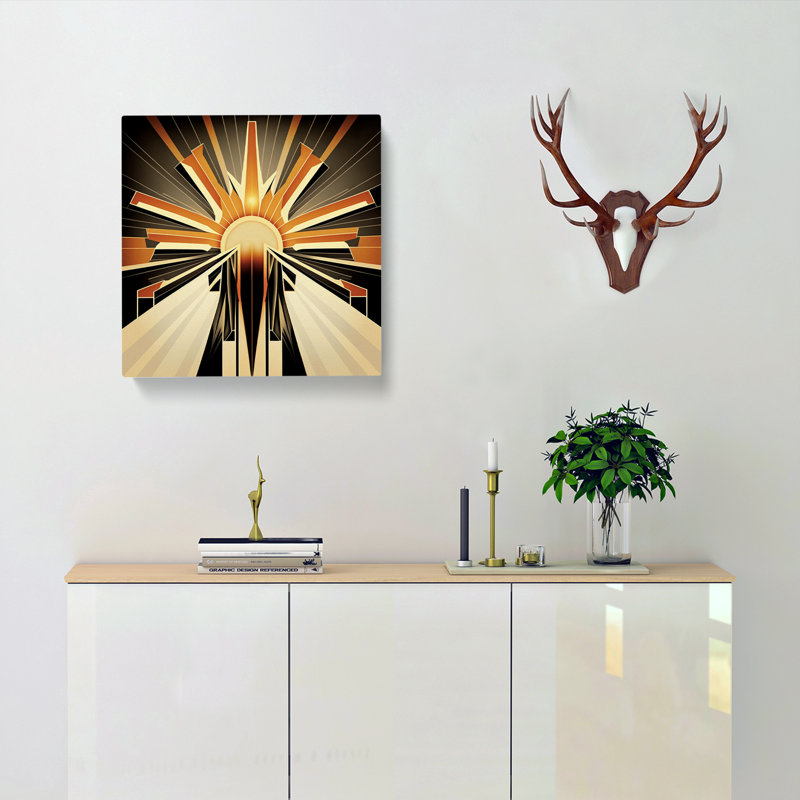 Sun - Wrapped Canvas