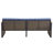 Tracee Metal Outdoor Patio 3-Seater Sofa With Cushions, 1 Piece-119368878