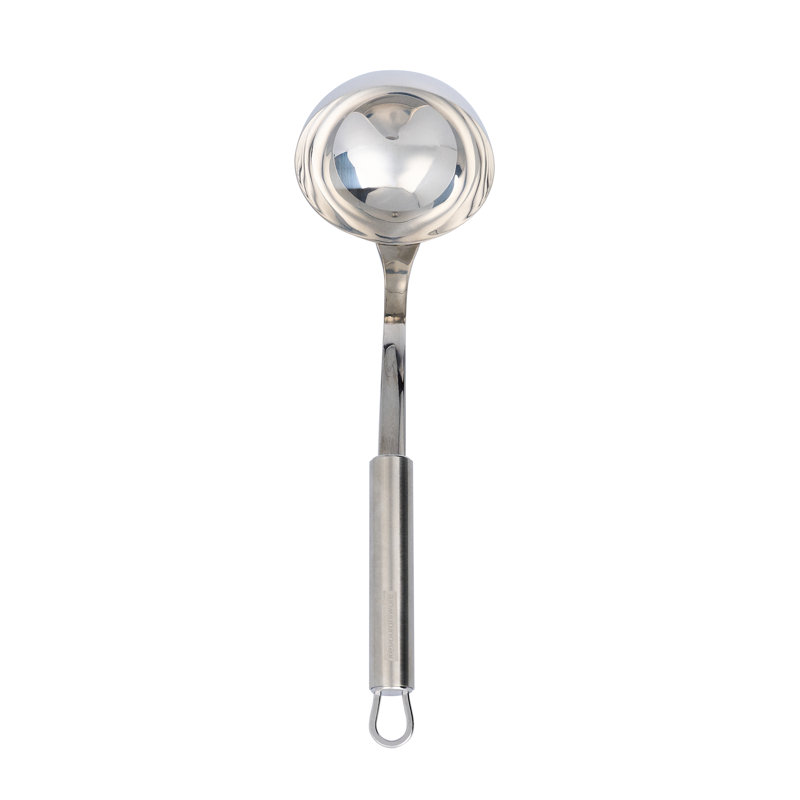 Louche à soupe en acier inoxydable de restaurantware