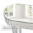 Urav Mirrored Glass Console Table