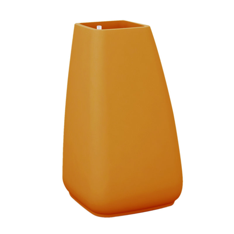 Noma Pot Planter, Steel, 39.25" H x 23.5" W x 23.5" D