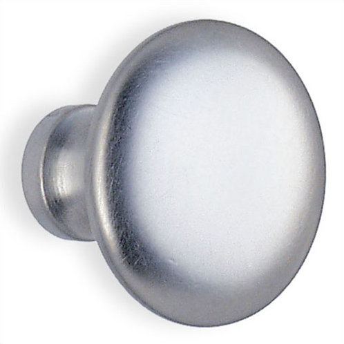 Poignée champignon Beslagsboden, Chrome brossé, H 1,5 po x l 1,5 po