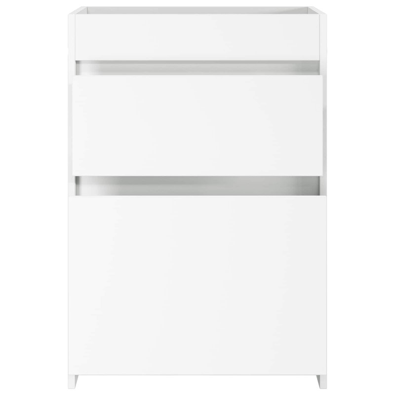 56cm Bathroom Vanity Base Only, White