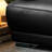 Mid-Century High-End Black Modern Sofa