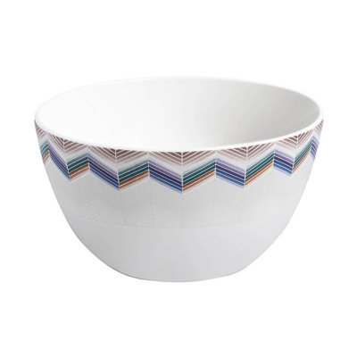Missoni Rice Bowl Zig Zag Jarris 148 Set Of 2 Diam. 11.3" H 2.4 "