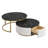 Modern Round Nesting Coffee Table-187083699