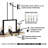 Yasamine Dimmable Square/Rectangle Chandelier-519343473-519343471-519343472