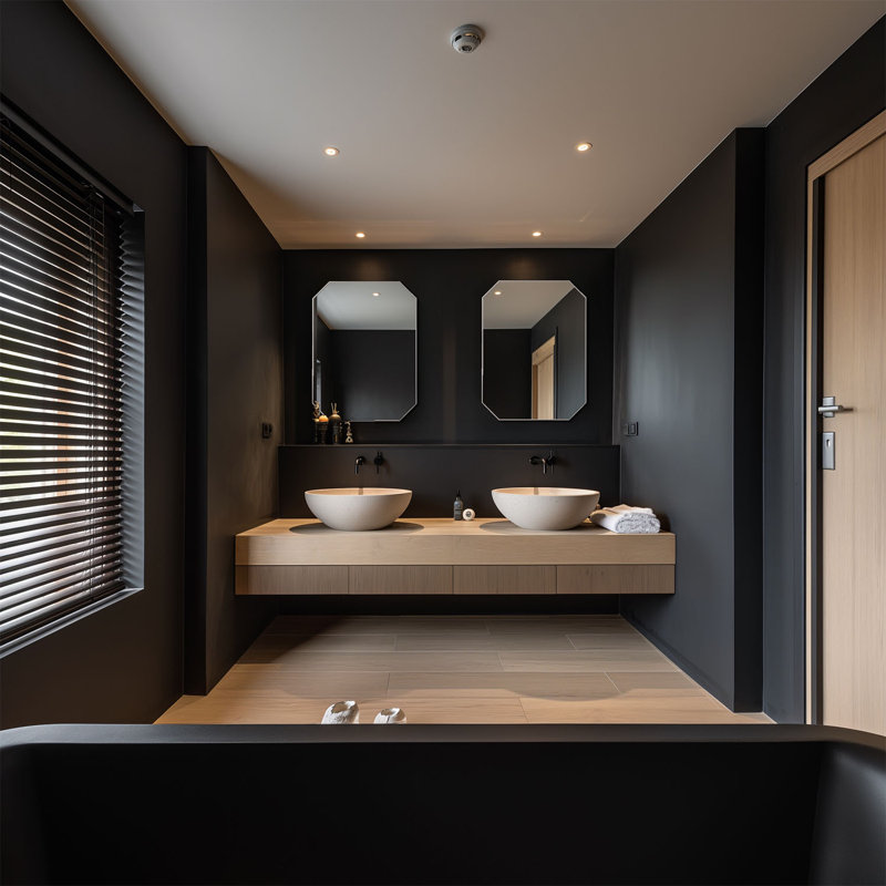 Miroir mural, Argent