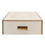 Table de chevet 3 tiroirs Shagreen-59407349