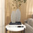 Stainless Steel Metal Decorative Silver Vase with a Sleek Mirror Finish Set