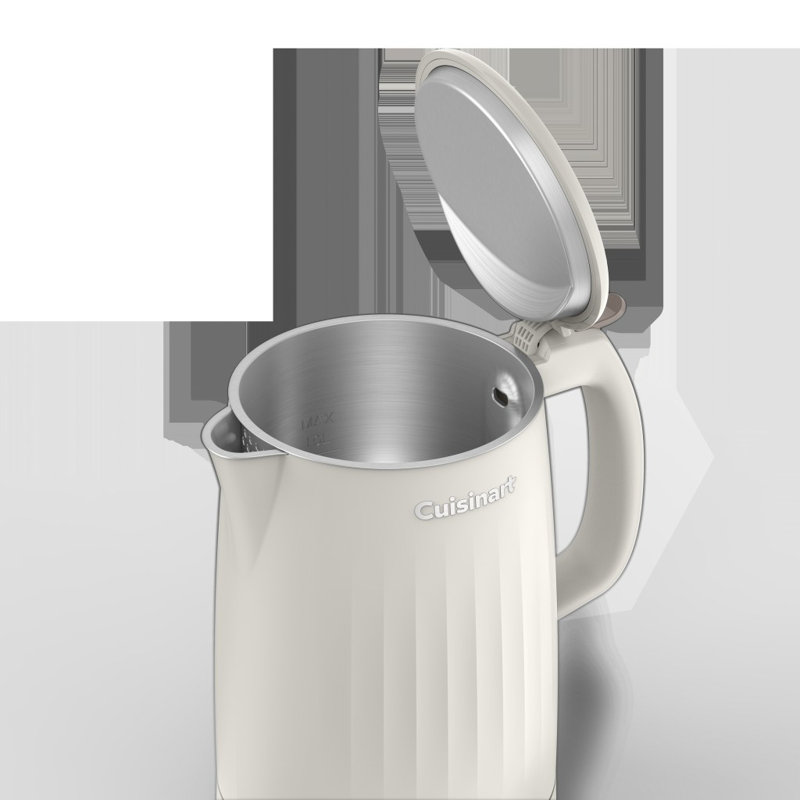 Cuisinart Soho 1-Liter Double-Wall Electric Kettle, White