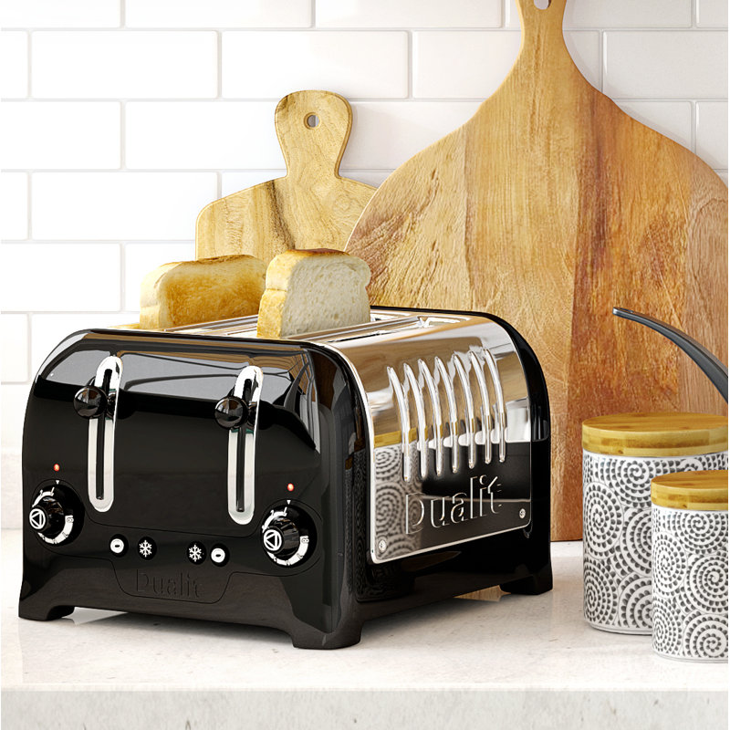 Dualit 4 Slice Lite Toaster, Black