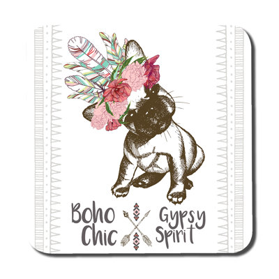 Square 6 Piece Coaster Set