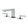 Duro Widespread Two-Handle Bathroom Faucet with Push Pop Drain Assembly
