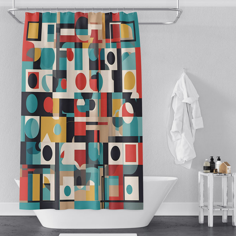 Rideau de douche Portobello, H 93 po x l 70 po