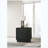 Black 2-Drawer Nightstand Bedside Table
