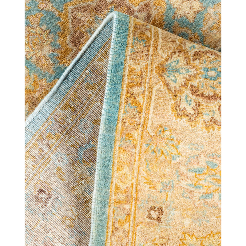 Classic One-of-a-Kind 4'8" X 6'8" Hand Knotted Area Rug