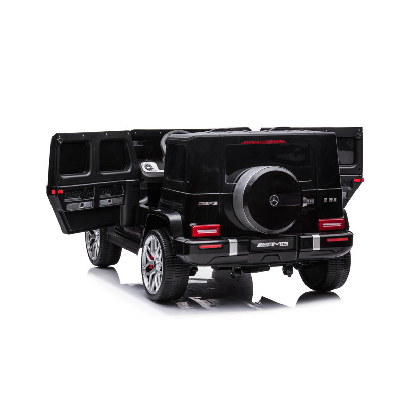 Black 24V Mercedes G63 Ride-On Car with Remote Control